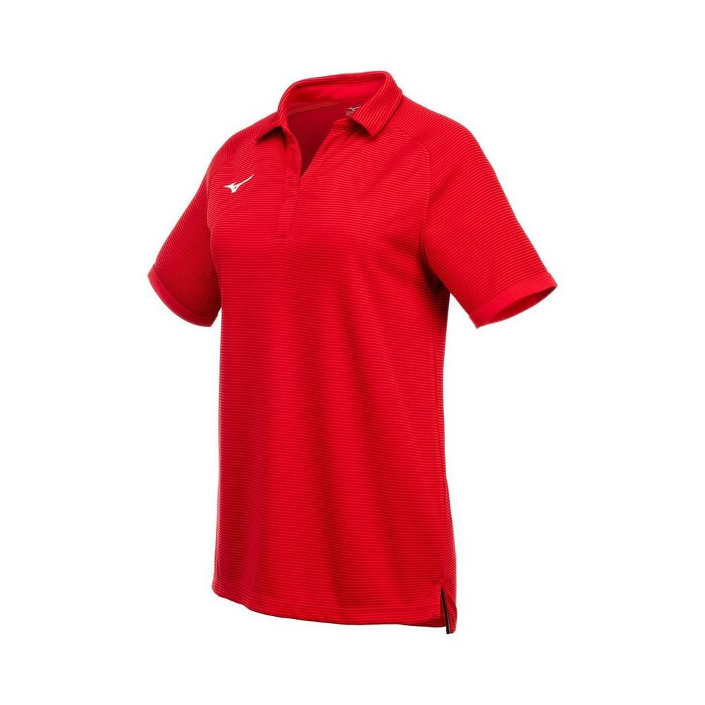 Damske Polokošele Mizuno Scout Červené Vypredaj CAMJ92710
